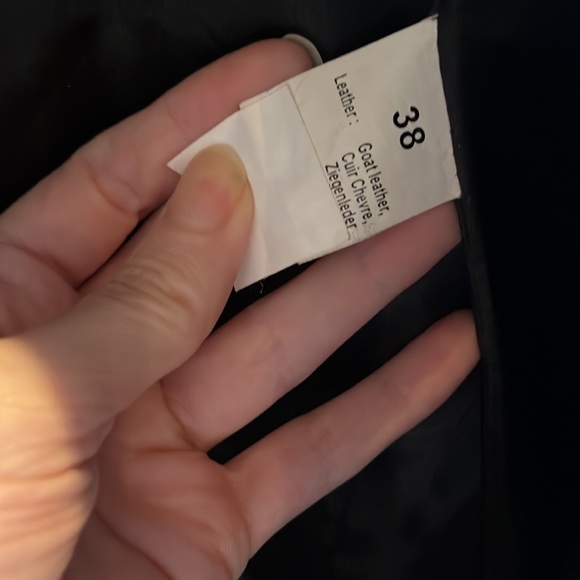 Arayal Leather Trench Coat (Belted) - French size 38 VINTAGE Y2K - Picture 7 of 12